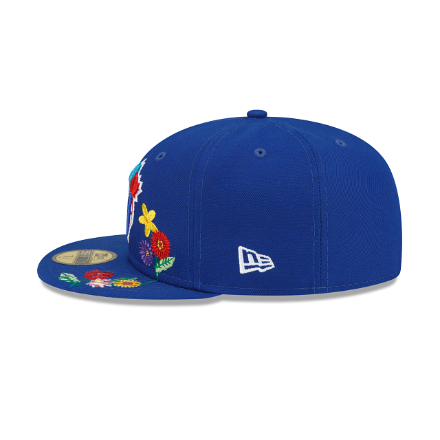New Era  Toronto Blue Jays Visor Bloom 2022 59FIFTY Fitted Hat