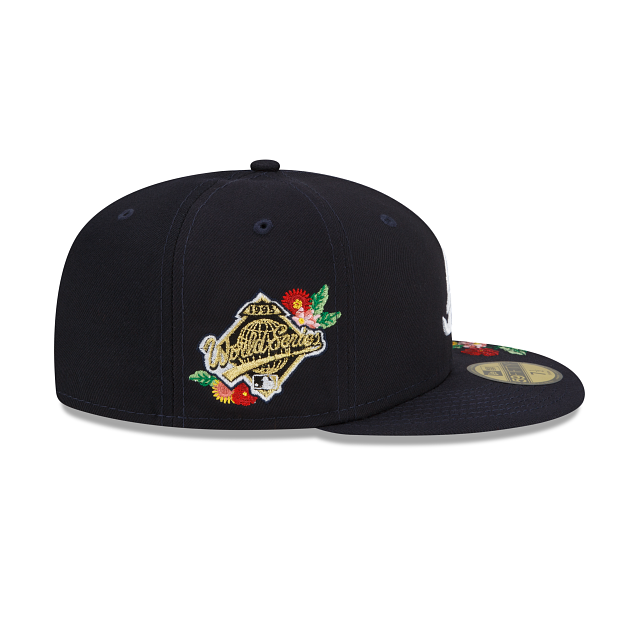 New Era Atlanta Braves Visor Bloom 2022 59FIFTY Fitted Hat
