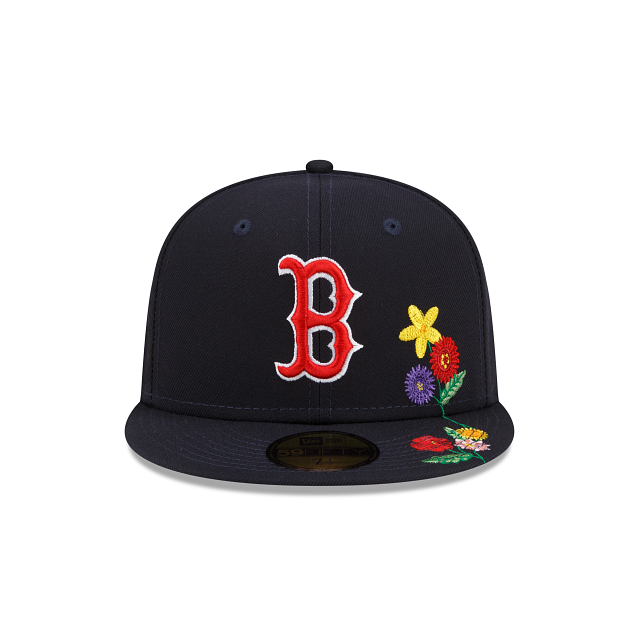 New Era Boston Red Sox Visor Bloom 2022 59FIFTY Fitted Hat