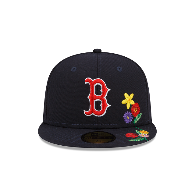 New Era  Boston Red Sox Visor Bloom 2022 59FIFTY Fitted Hat