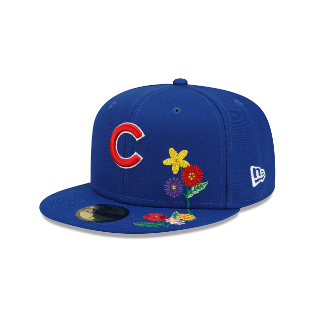 New Era  Chicago Cubs Visor Bloom 2022 59FIFTY Fitted Hat