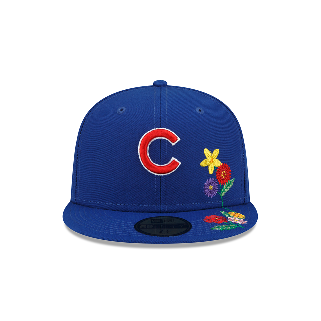 New Era  Chicago Cubs Visor Bloom 2022 59FIFTY Fitted Hat