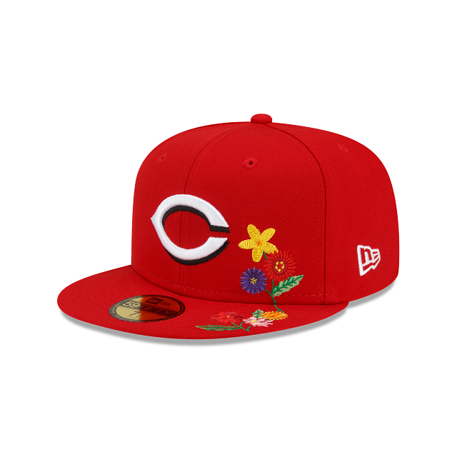 New Era  Cincinnati Reds Visor Bloom 2022 59FIFTY Fitted Hat