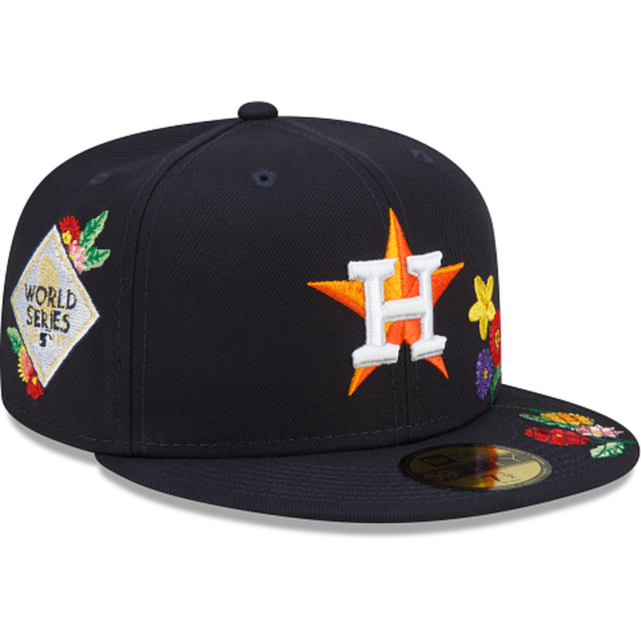 New Era  Houston Astros Visor Bloom 2022 59FIFTY Fitted Hat