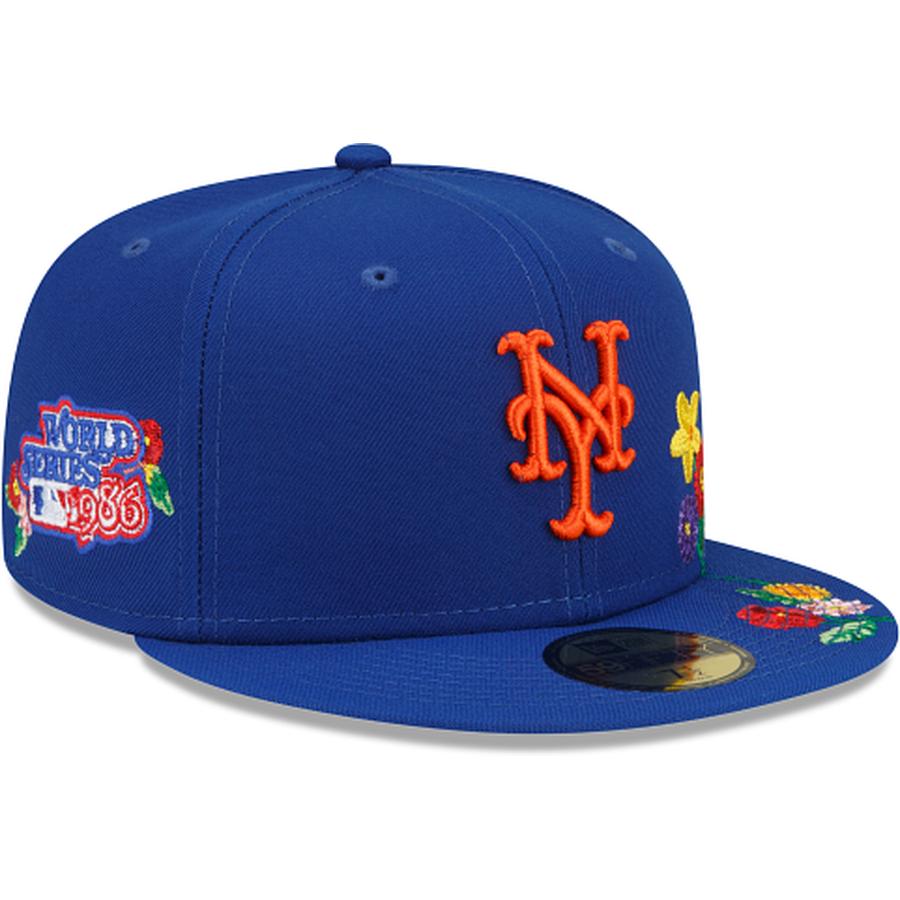 New Era  New York Mets Visor Bloom 2022 59FIFTY Fitted Hat