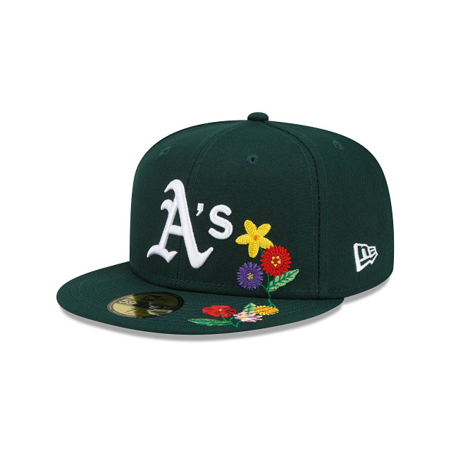New Era  Oakland Athletics Visor Bloom 2022 59FIFTY Fitted Hat
