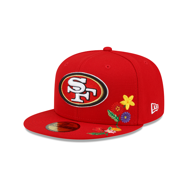 New Era  San Francisco 49Ers Visor Bloom 2022 59FIFTY Fitted Hat