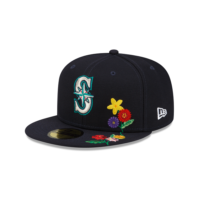 New Era  Seattle Mariners Visor Bloom 2022 59FIFTY Fitted Hat
