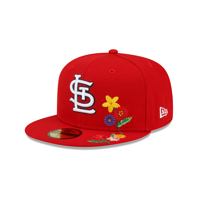 New Era  St. Louis Cardinals Visor Bloom 2022 59FIFTY Fitted Hat