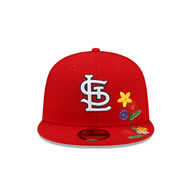 New Era  St. Louis Cardinals Visor Bloom 2022 59FIFTY Fitted Hat