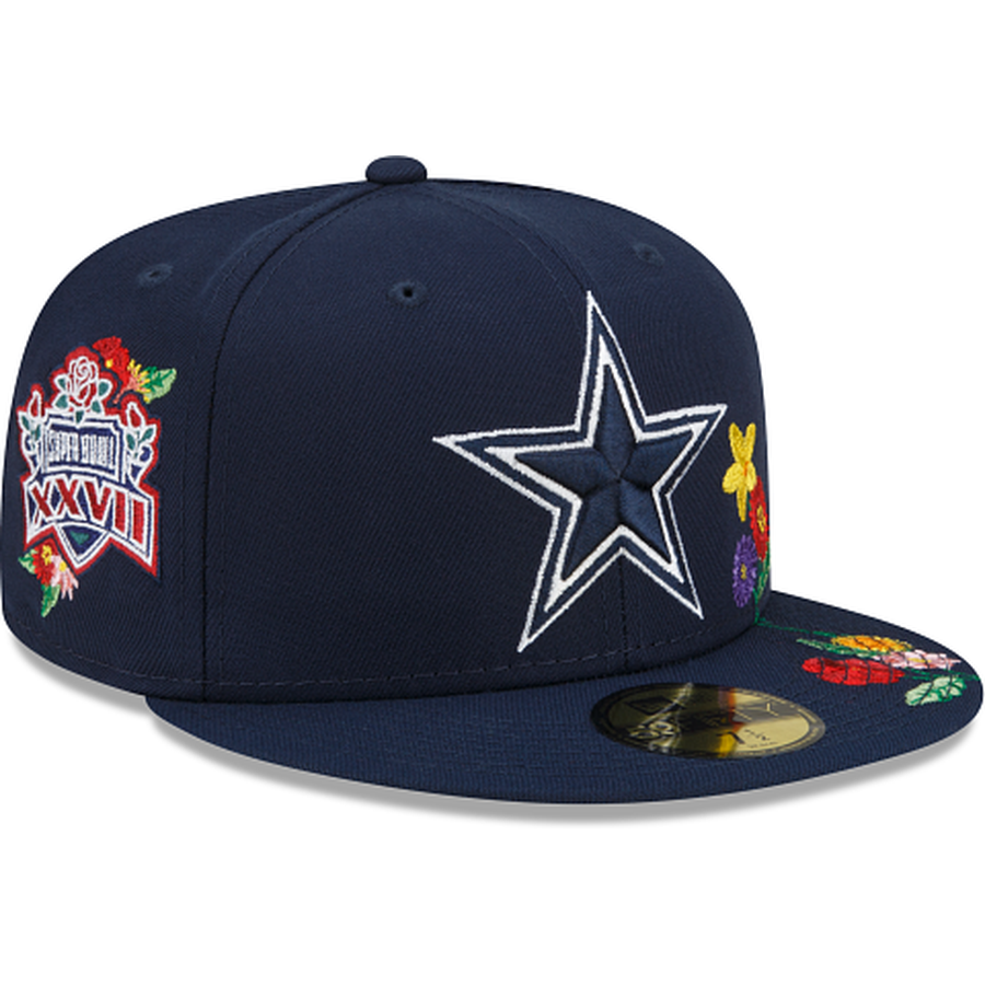 New Era  Dallas Cowboys Visor Bloom 2022 59FIFTY Fitted Hat