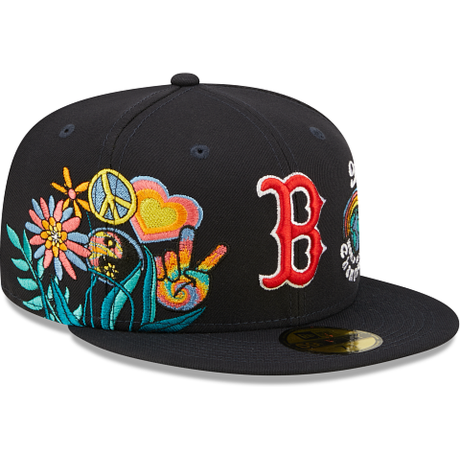 New Era Boston Red Sox Groovy 2022 59FIFTY Fitted Hat