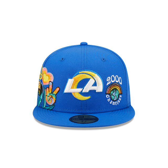 New Era Los Angeles Rams Groovy 2022 59FIFTY Fitted Hat