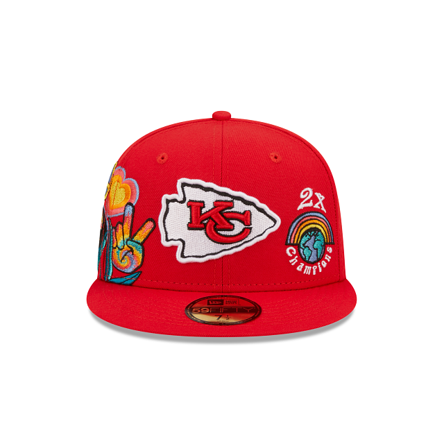 New Era Kansas City Chiefs Groovy 2022 59FIFTY Fitted Hat