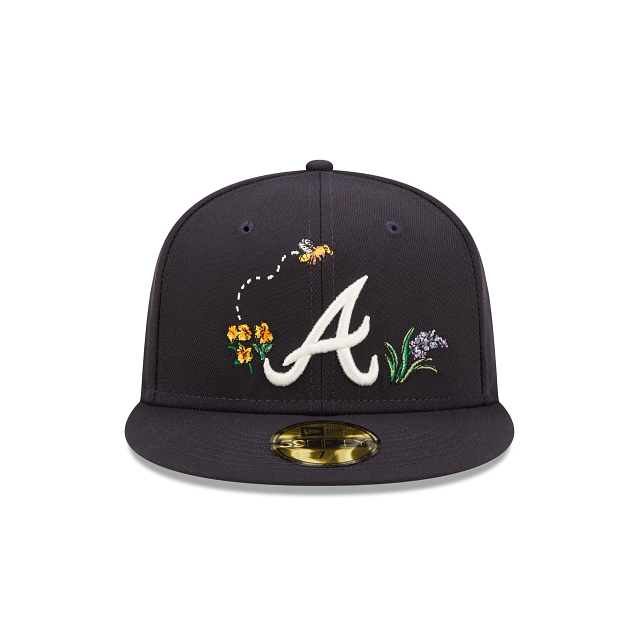 New Era Atlanta Braves Watercolor Floral 2022 59FIFTY Fitted Hat