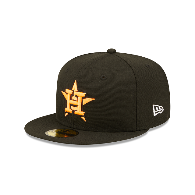 New Era Houston Astros Summer Pop Orange 2022 59FIFTY Fitted Hat