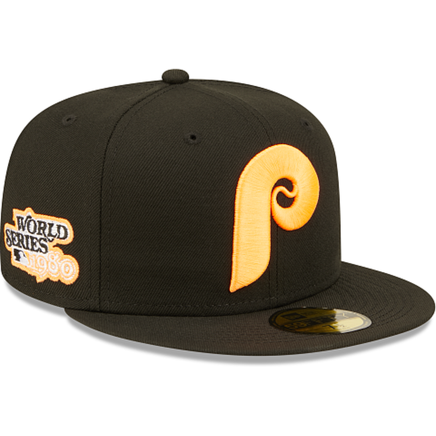 New Era Philadelphia Phillies Summer Pop Orange 2022 59FIFTY Fitted Hat