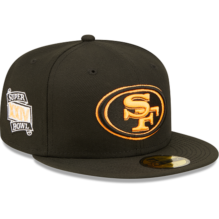 New Era San Francisco 49ers Summer Pop Orange 2022 59FIFTY Fitted Hat