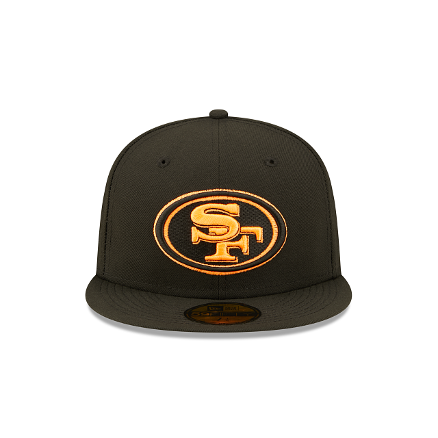 New Era San Francisco 49ers Summer Pop Orange 2022 59FIFTY Fitted Hat