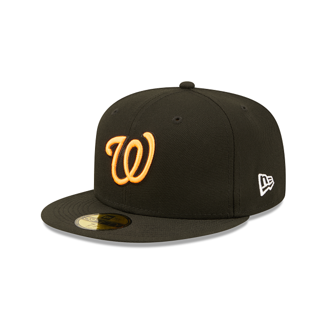 New Era Washington Nationals Summer Pop Orange 2022 59FIFTY Fitted Hat