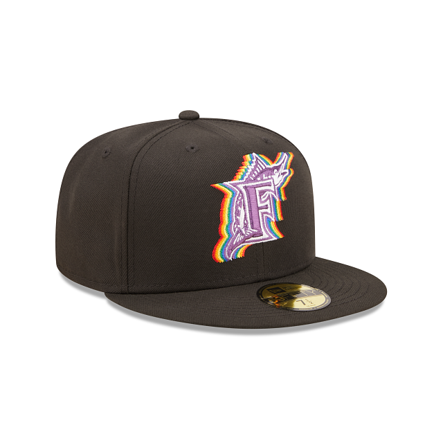 New Era  Florida Marlins Prismatic 2022 59FIFTY Fitted Hat