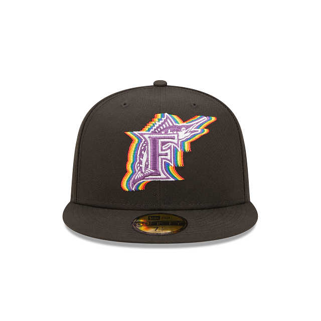 New Era  Florida Marlins Prismatic 2022 59FIFTY Fitted Hat