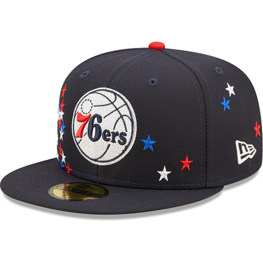 New Era  Philadelphia 76ers 2022 Americana 59FIFTY Fitted Hat