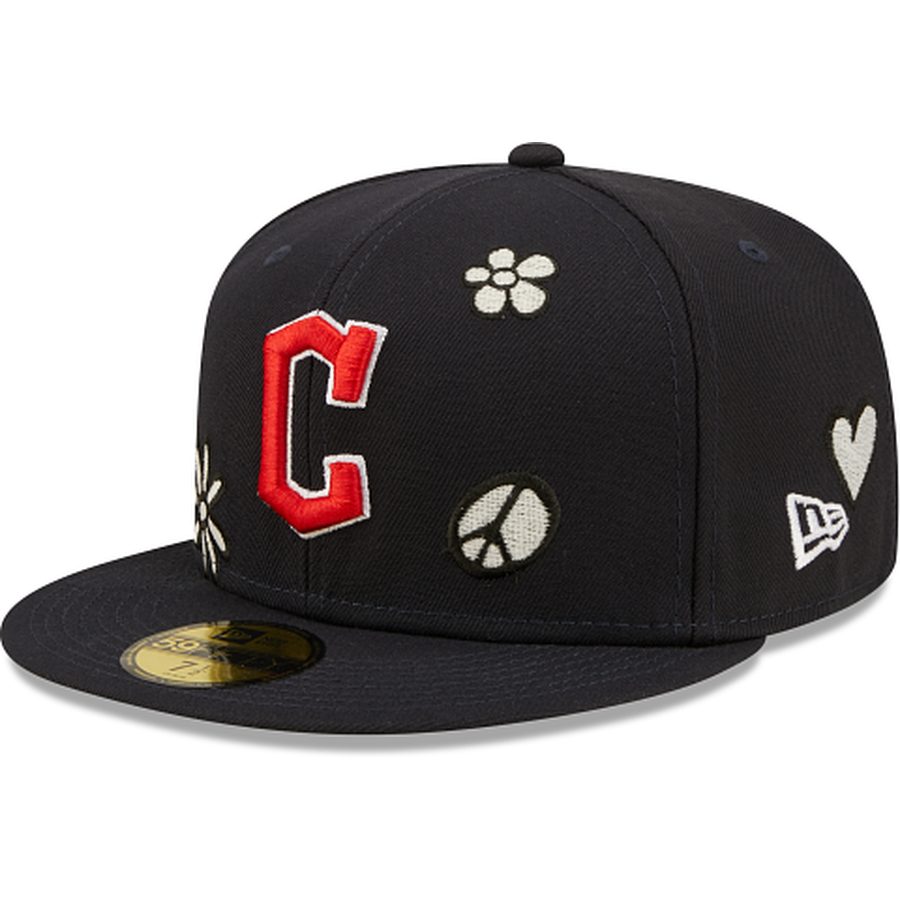 New Era Cleveland Guardians Sunlight Pop 2022 59FIFTY Fitted Hat