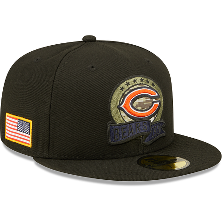 New Era Chicago Bears 2022 Salute to Service 59FIFTY Fitted Hat