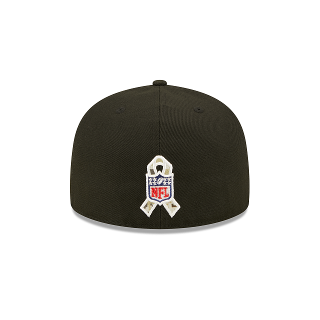New Era Jacksonville Jaguars 2022 Salute to Service 59FIFTY Fitted Hat