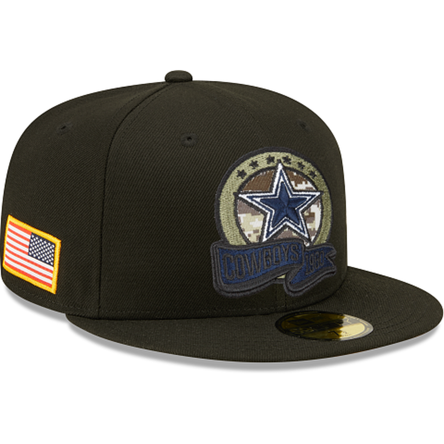 New Era Dallas Cowboys 2022 Salute to Service 59FIFTY Fitted Hat