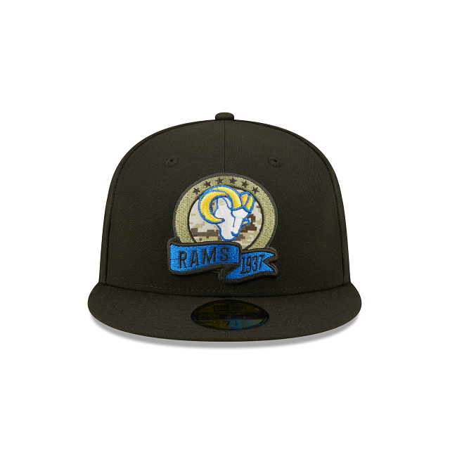 New Era Los Angeles Rams 2022 Salute to Service 59FIFTY Fitted Hat