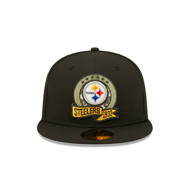 New Era Pittsburgh Steelers 2022 Salute to Service 59FIFTY Fitted Hat