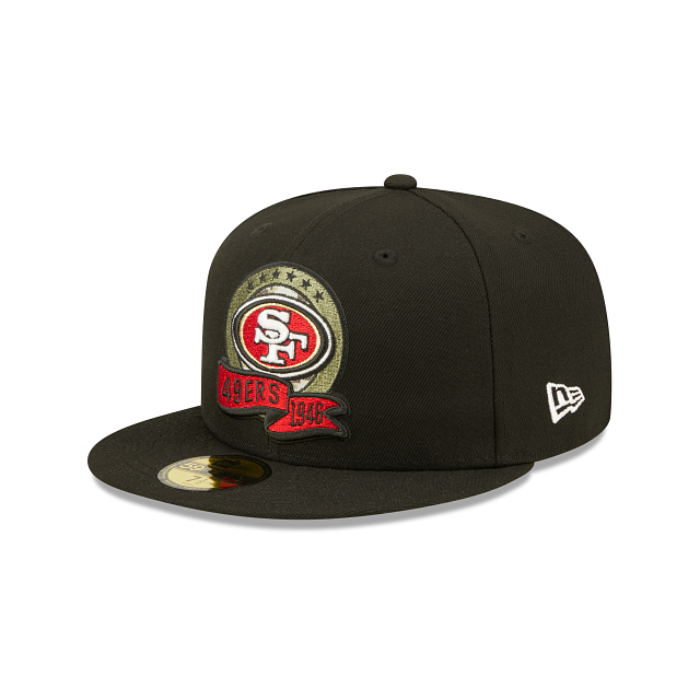 New Era San Francisco 49ers 2022 Salute to Service 59FIFTY Fitted Hat