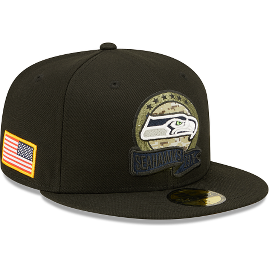 New Era Seattle Seahawks 2022 Salute to Service 59FIFTY Fitted Hat