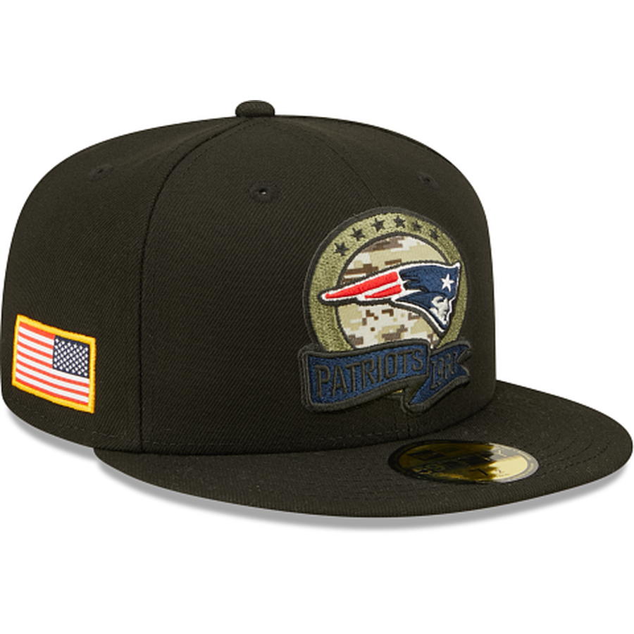 New Era New England Patriots 2022 Salute to Service 59FIFTY Fitted Hat