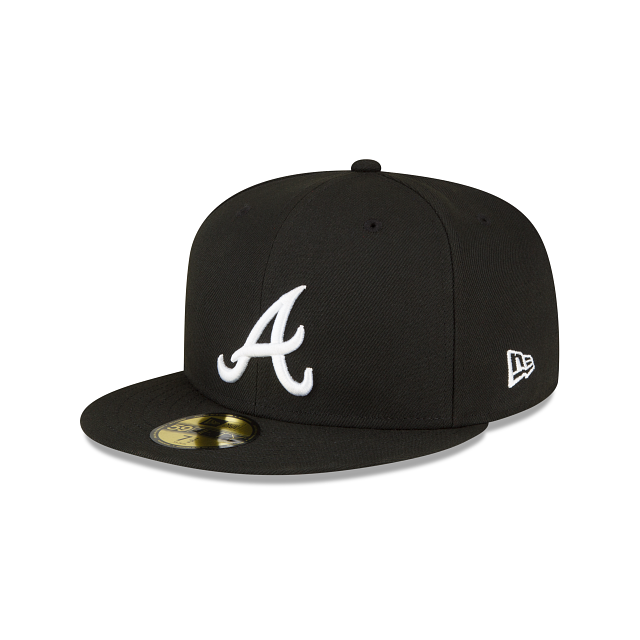 New Era Atlanta Braves Sidepatch Black 2022 59FIFTY Fitted Hat