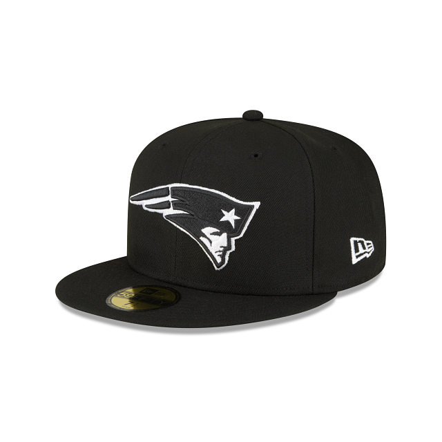 New Era New England Patriots Sidepatch Black 2022 59FIFTY Fitted Hat