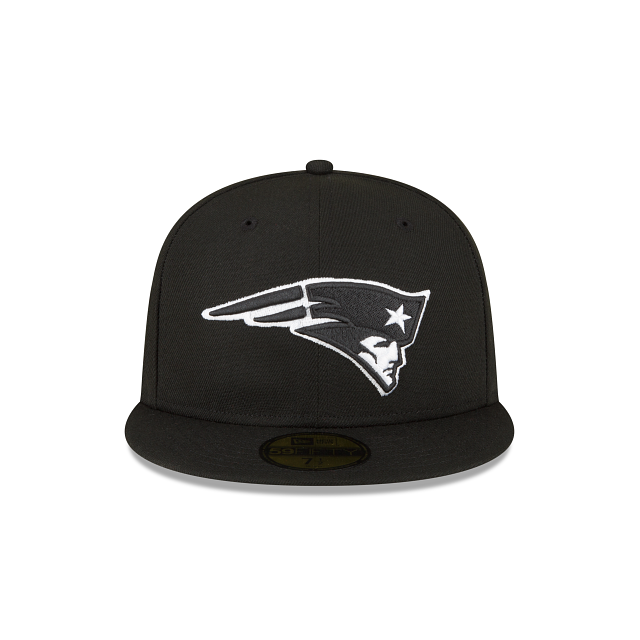 New Era New England Patriots Sidepatch Black 2022 59FIFTY Fitted Hat