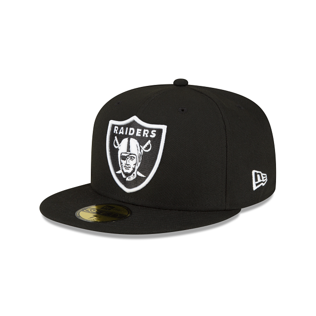 New Era Las Vegas Raiders Sidepatch Black 2022 59FIFTY Fitted Hat