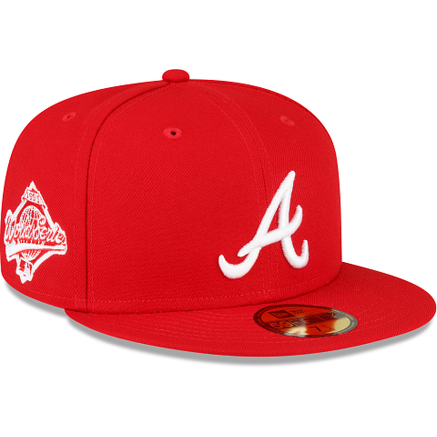 New Era Atlanta Braves Sidepatch Red 2022 59FIFTY Fitted Hat