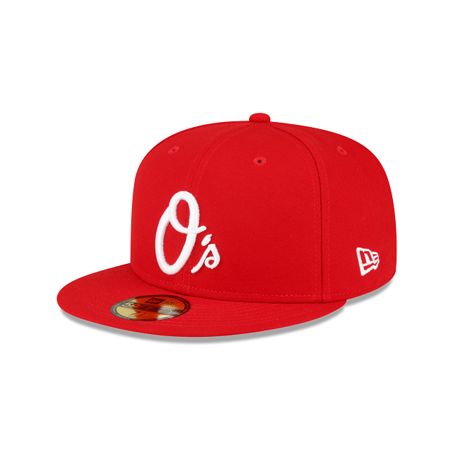 New Era Baltimore Orioles Sidepatch Red 2022 59FIFTY Fitted Hat