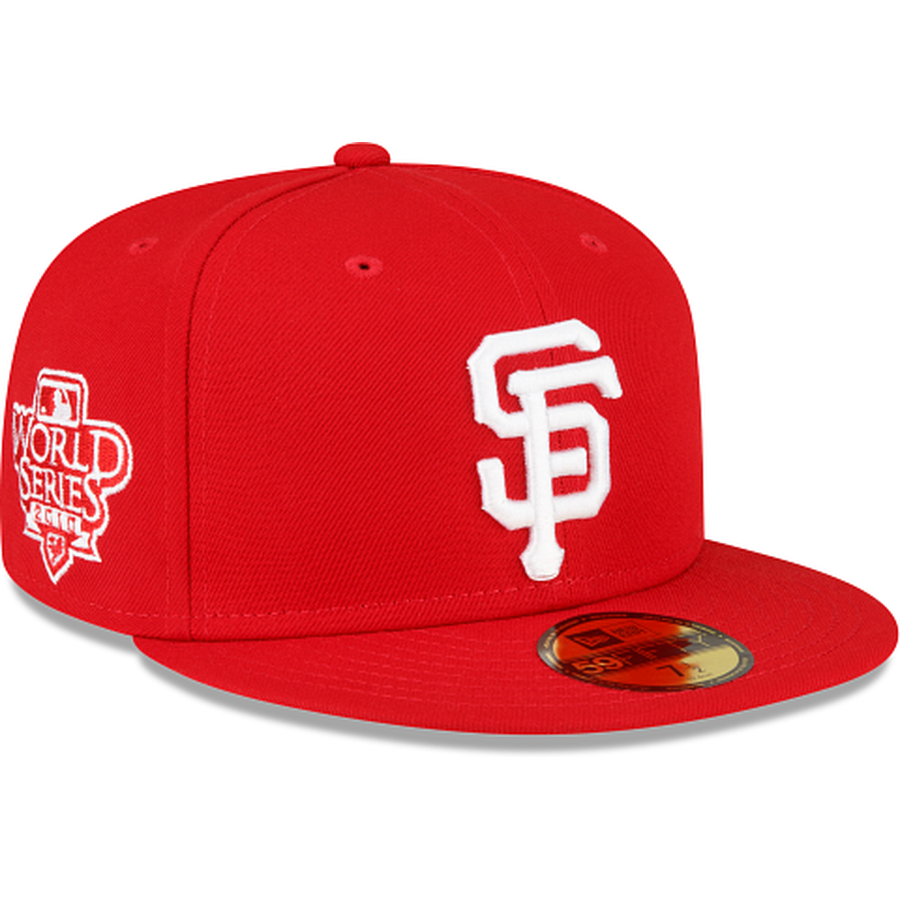 New Era San Francisco Giants Sidepatch Red 2022 59FIFTY Fitted Hat