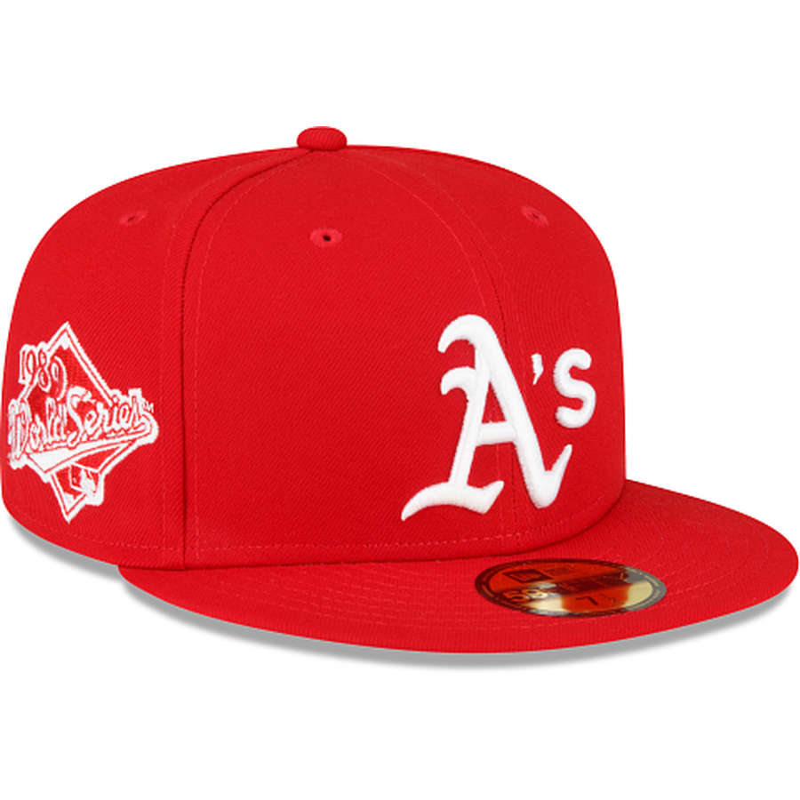 New Era Oakland Athletics Sidepatch Red 2022 59FIFTY Fitted Hat