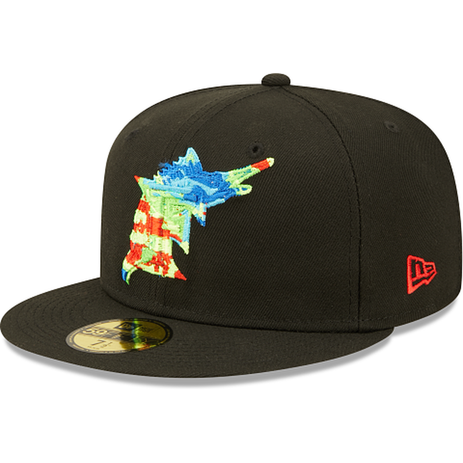 New Era Florida Marlins Infrared 2022 59FIFTY Fitted Hat
