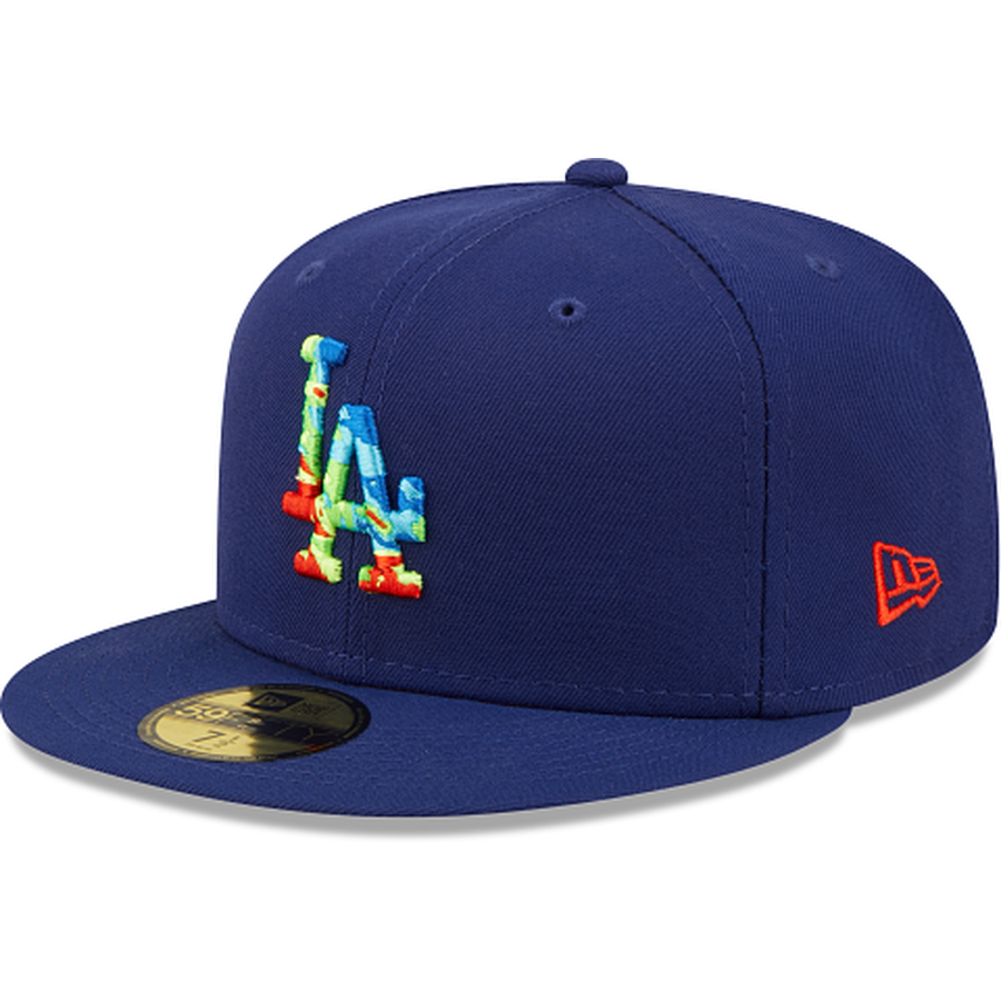 New Era Los Angeles Dodgers Infrared 2022 59FIFTY Fitted Hat