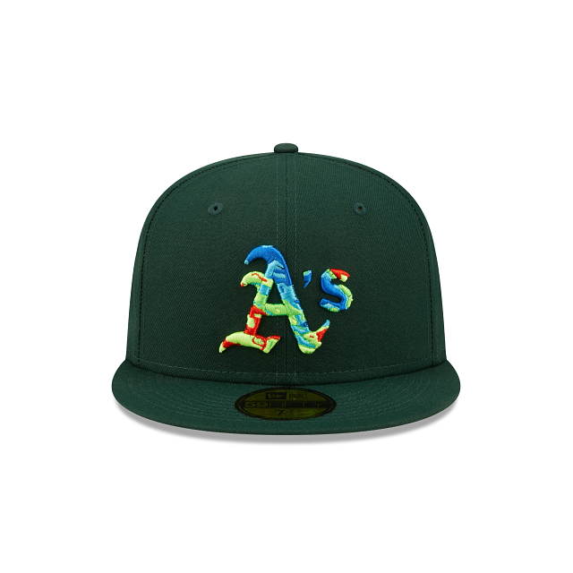 New Era Oakland Athletics Infrared 2022 59FIFTY Fitted Hat