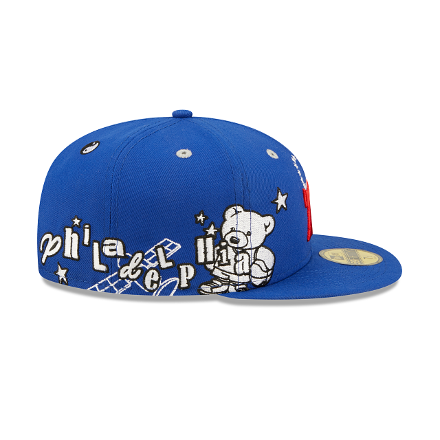 New Era Philadelphia 76ers Teddy 2022 59FIFTY Fitted Hat
