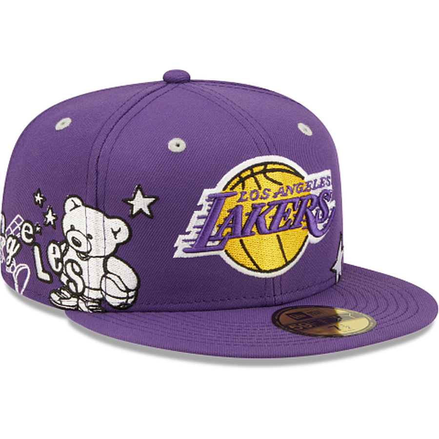 New Era Los Angeles Lakers Teddy 2022 59FIFTY Fitted Hat