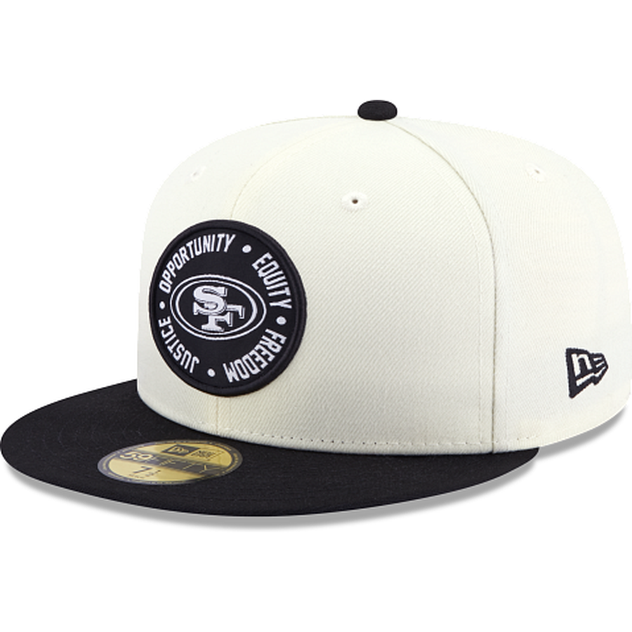 New Era San Francisco 49ers 2022 Inspire Change 59FIFTY Fitted Hat